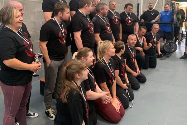 Medal winners at STAG Fitness Strength Centre Competition 2022